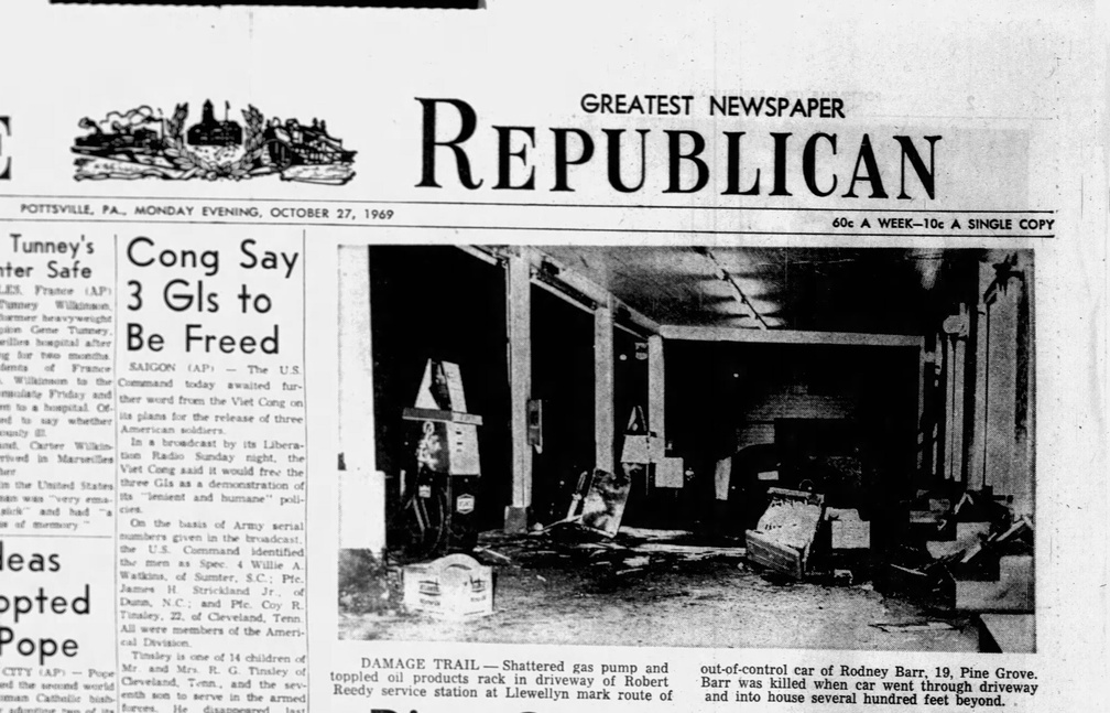 Pottsville Republican Mon  Oct 27  1969 
