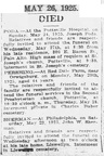 Pottsville Evening Republican Tue  May 26  1925 