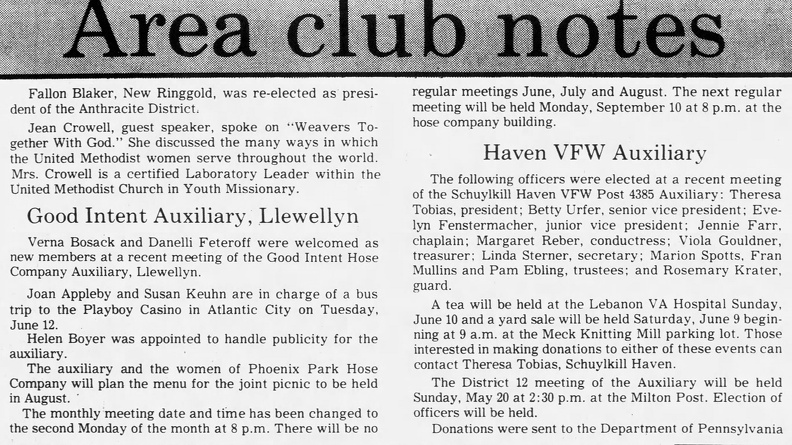 Pottsville Republican Sat May 12 1984 