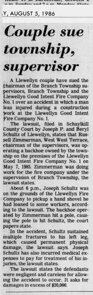 Pottsville Republican Tue Aug 5 1986 