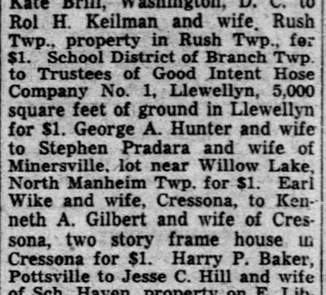 Pottsville Republican Wed  Jun 9  1948 